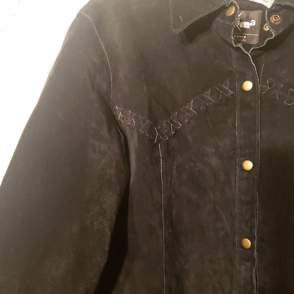 Wilsons Vintage Leather/Suede Maxima Jacket - Picture 4 of 6